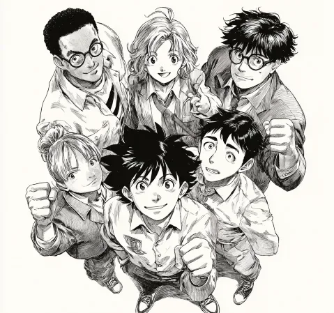 恋爱少女题材代表漫画封面